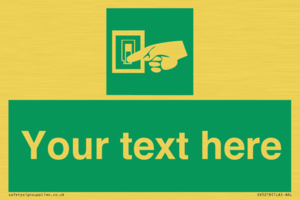 Custom Light Switch Sign